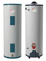 electric and gas water heaters