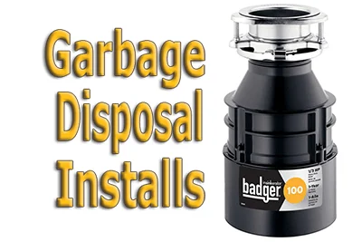 garbage disposal install