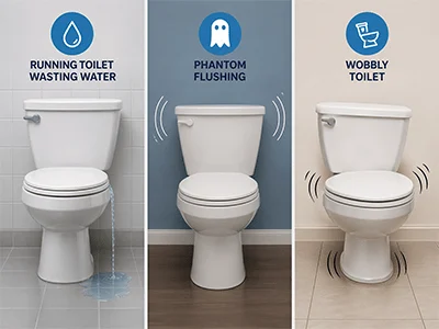 Running, Wobbling, or Phantom Flushing?