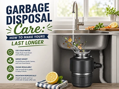 garbage disposal care tips burleson tx