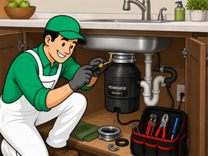 garbage disposal repair replace
