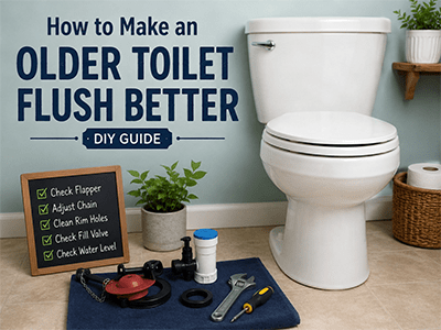 How To Make An Older Toilet Flush Better