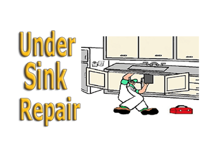 Plumber repairing a kitchen sink leak and toilet at a home in Crowley, TX