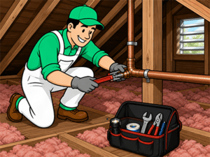 repair-plumbing-pipes-in-attic