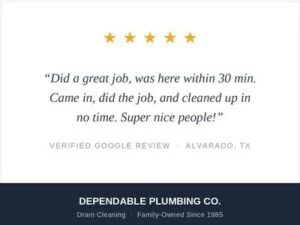 A homeowner in Alvarado called after their AC condensate drain line stopped up and started backing up in the summer heat. Own...