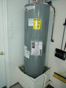 A homeowner in Crowley called to have their water heater replaced. Don installed a new 50 gallon Rheem electric water heater...