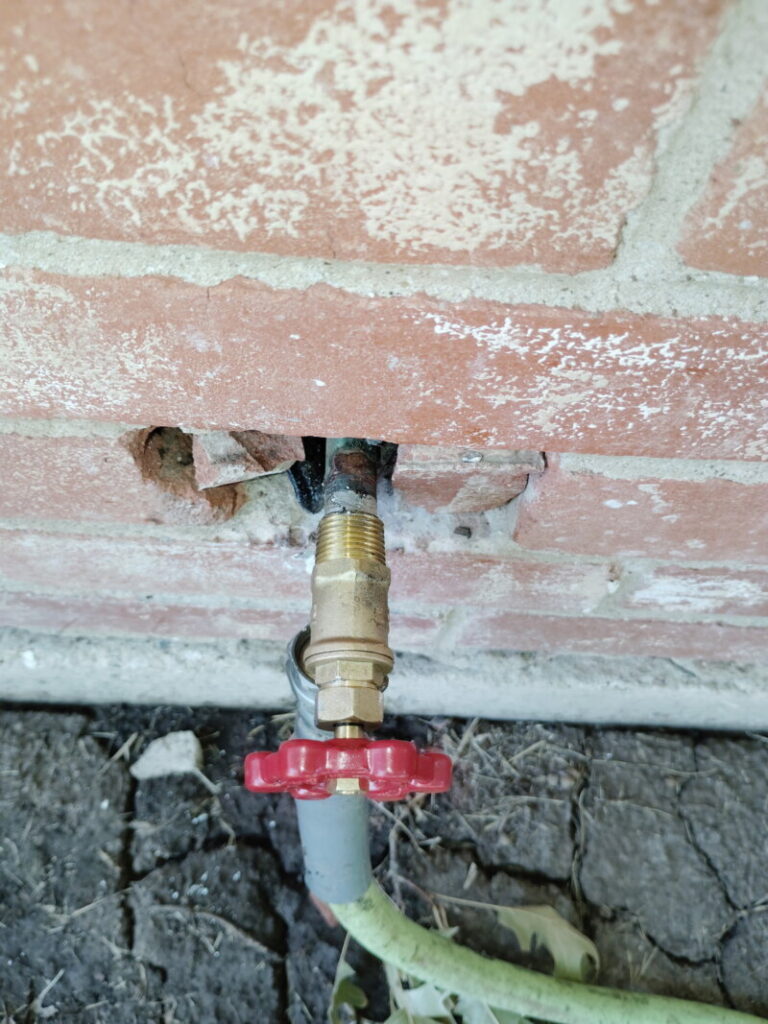 A homeowner in Burleson called about an outside faucet that would not shut off. When a hose bib keeps running after the handl...